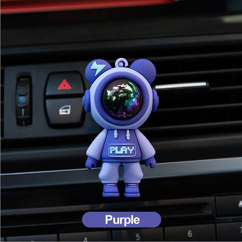 Cute Astronaut Figurines Ornaments Decoration Car Aromatherapy Air Freshener Air Vent Fragrance Interior Perfume Diffuser